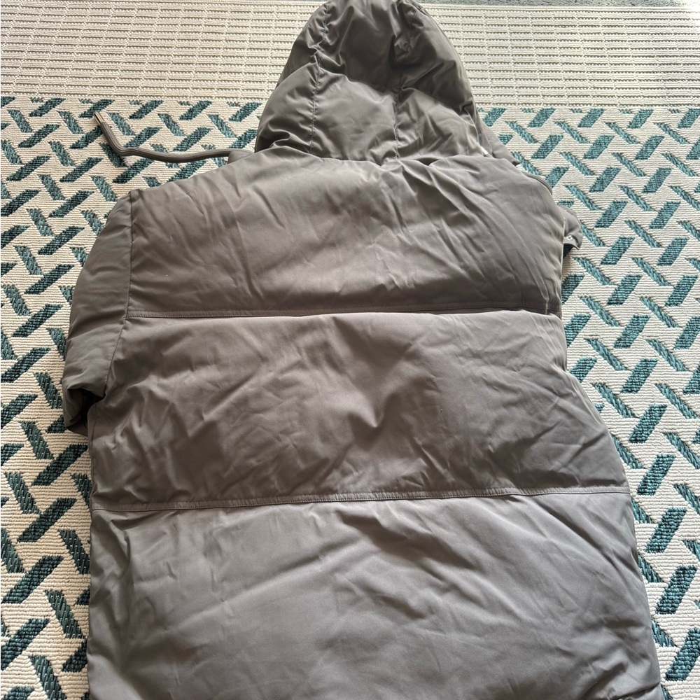 Gray Puffer Jacket - Picture 5 of 6